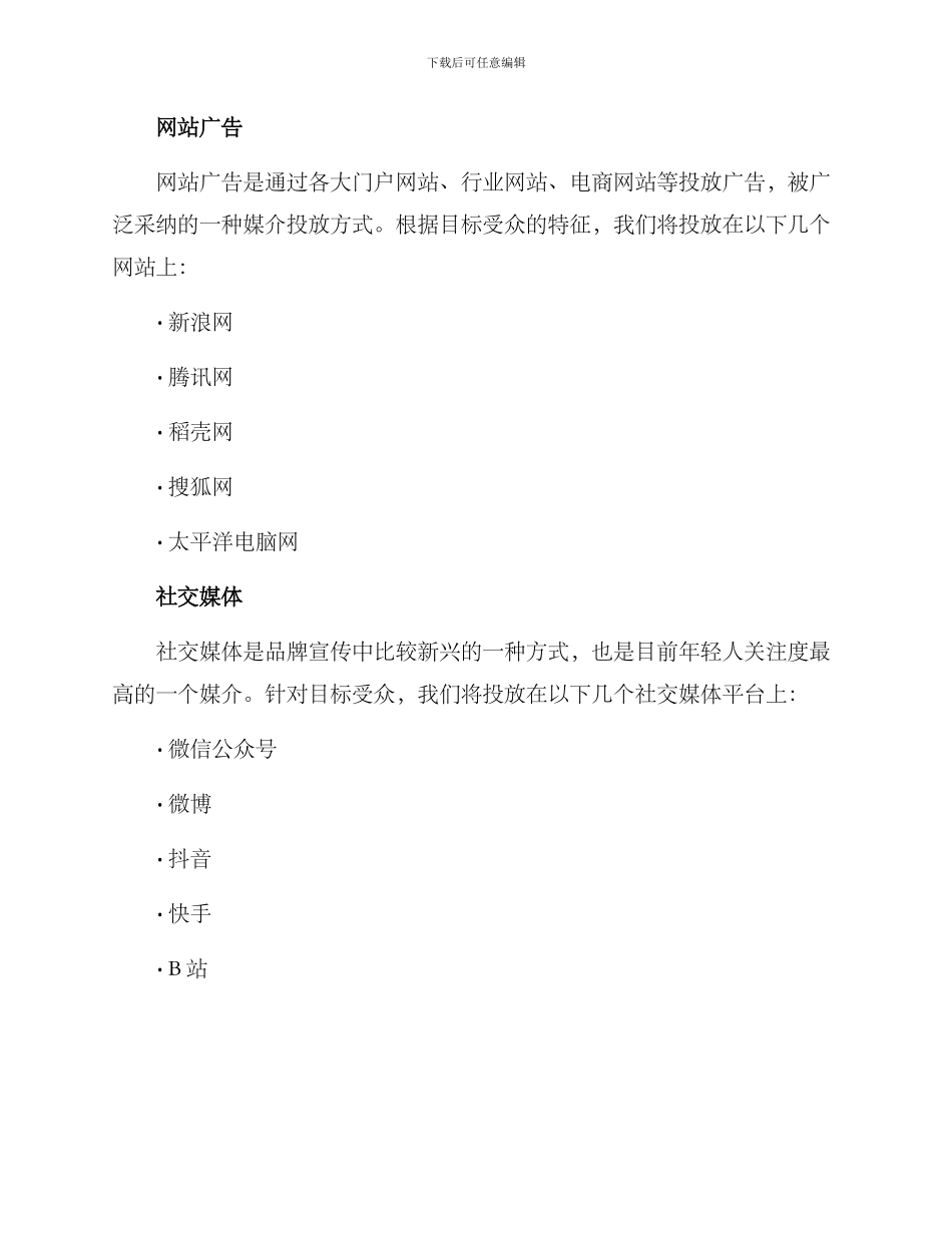 品牌媒介投放方案_第2页