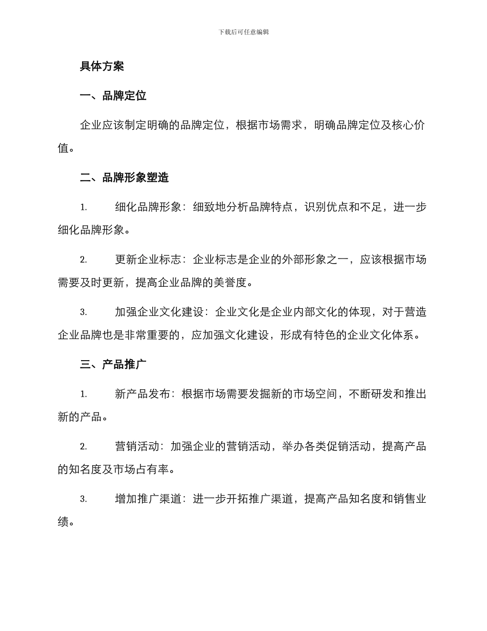 品牌年度规划方案_第2页