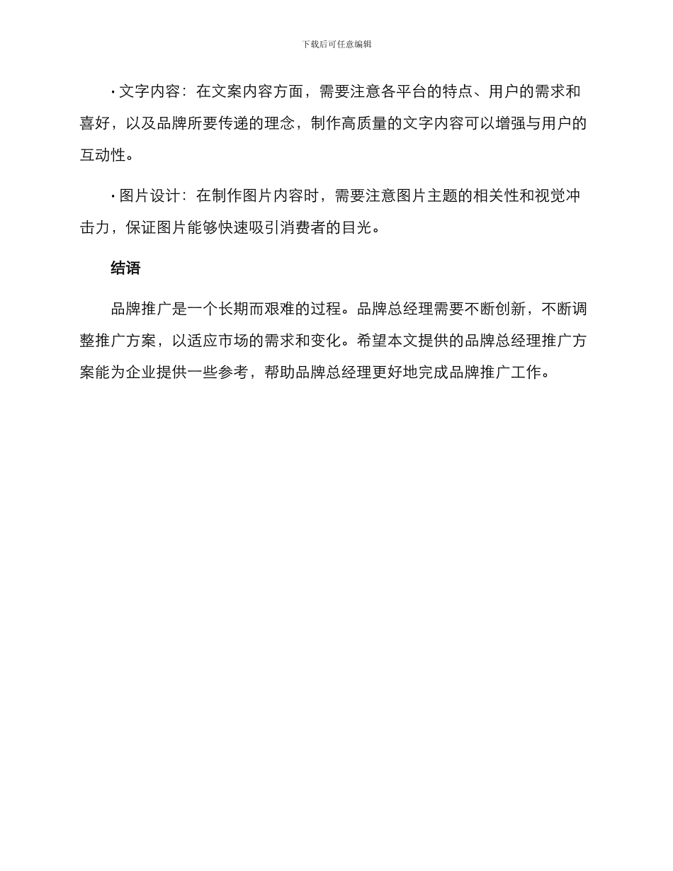 品牌总经理推广方案_第3页