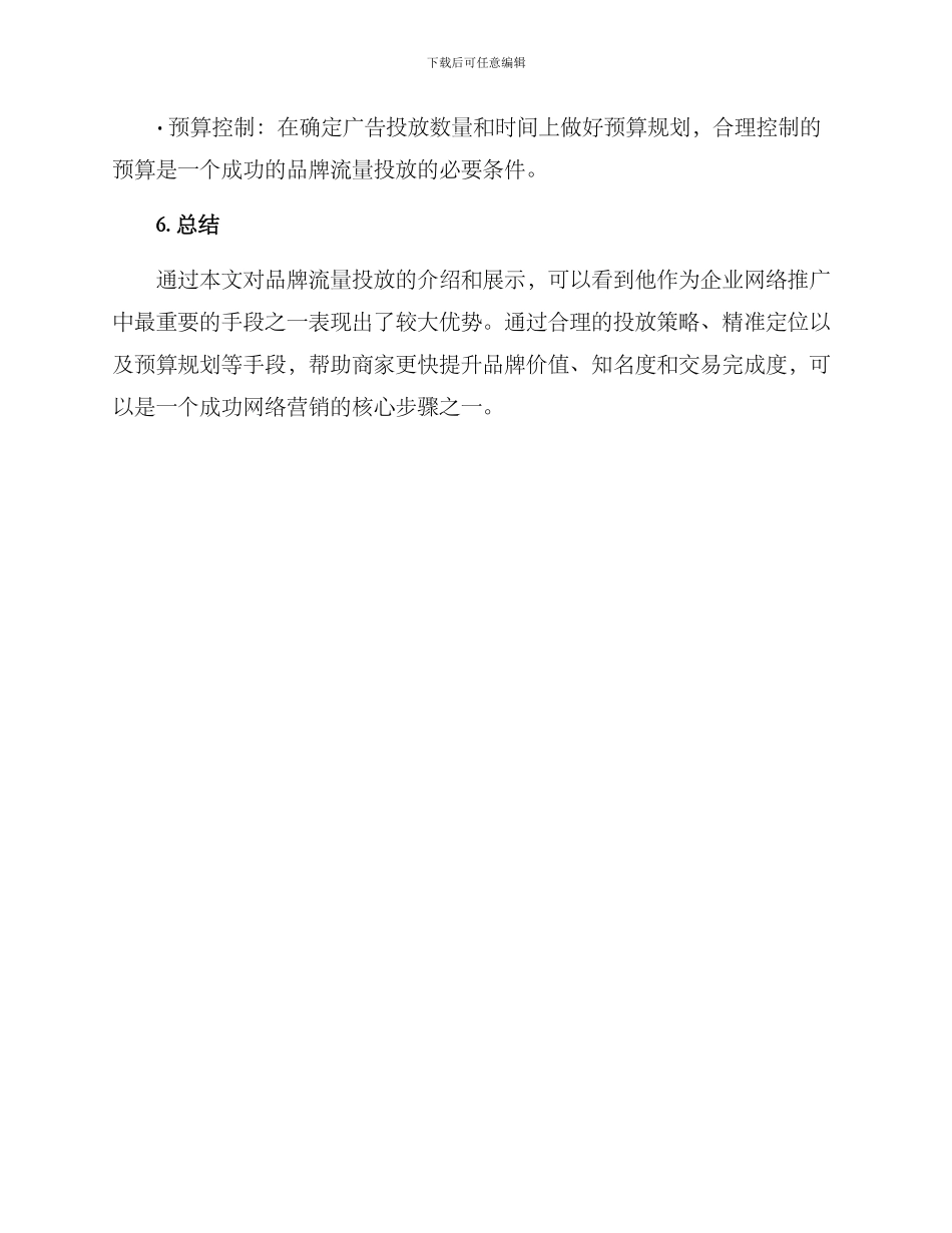 品牌流量投放方案_第3页