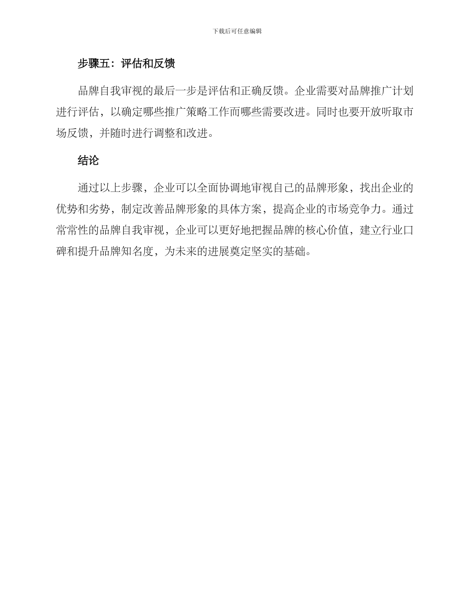 品牌自我审视方案_第3页