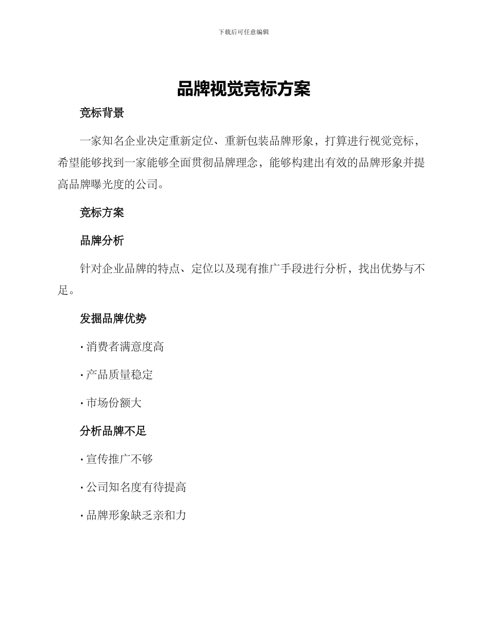 品牌视觉竞标方案_第1页