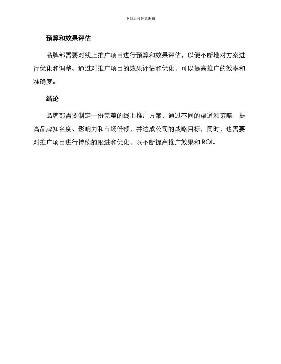 品牌部线上推广方案_第3页