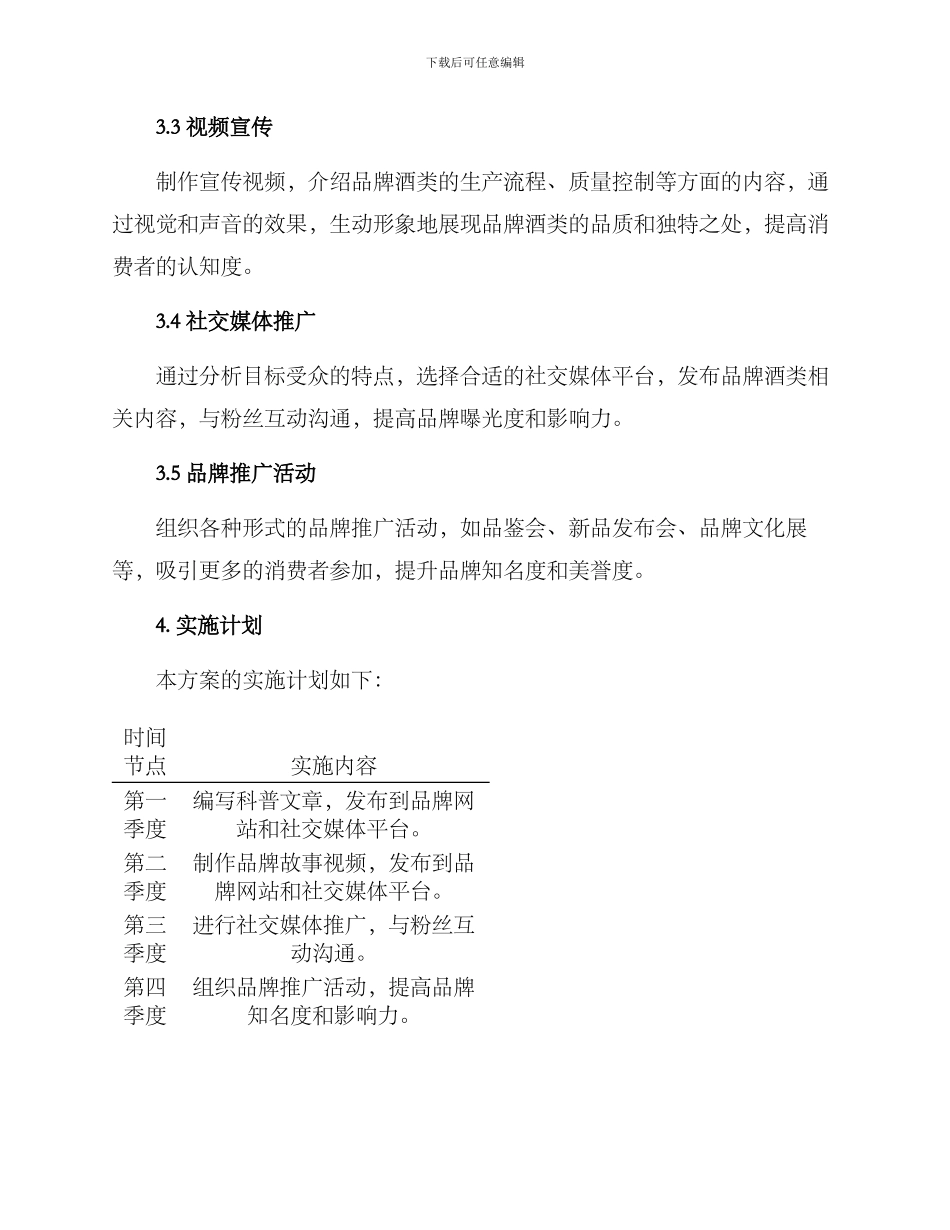 品牌酒类科普宣传方案_第2页