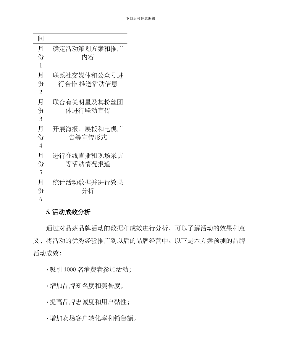 品茶品牌活动策划方案_第3页