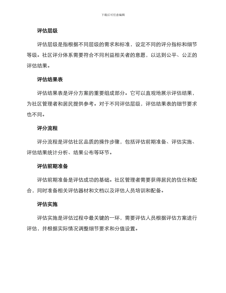 品质社区评分方案_第3页