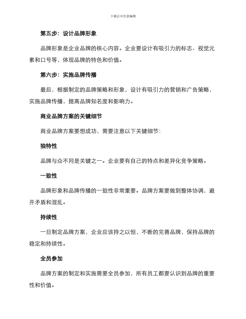 商业品牌方案_第3页