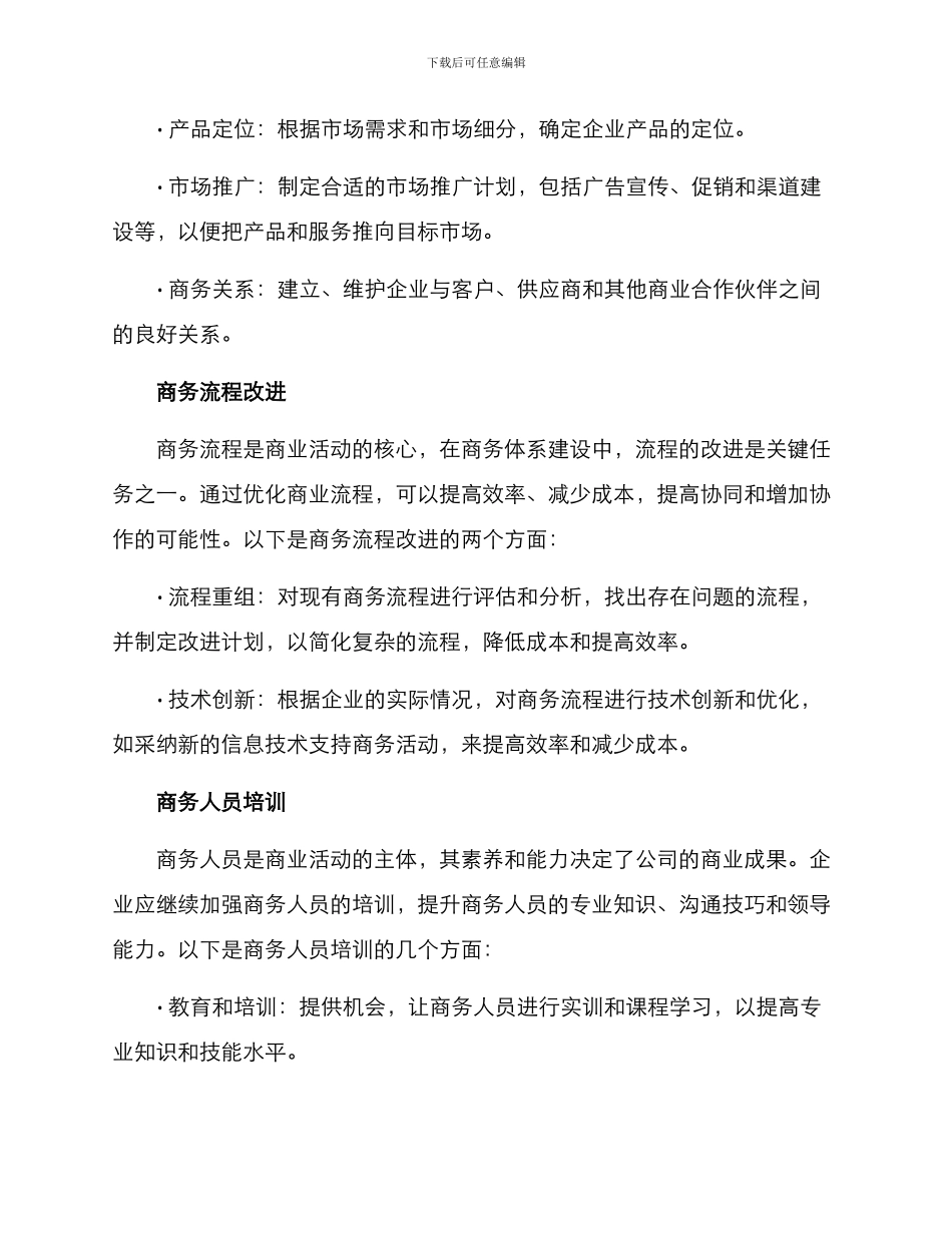 商务体系建设方案_第2页