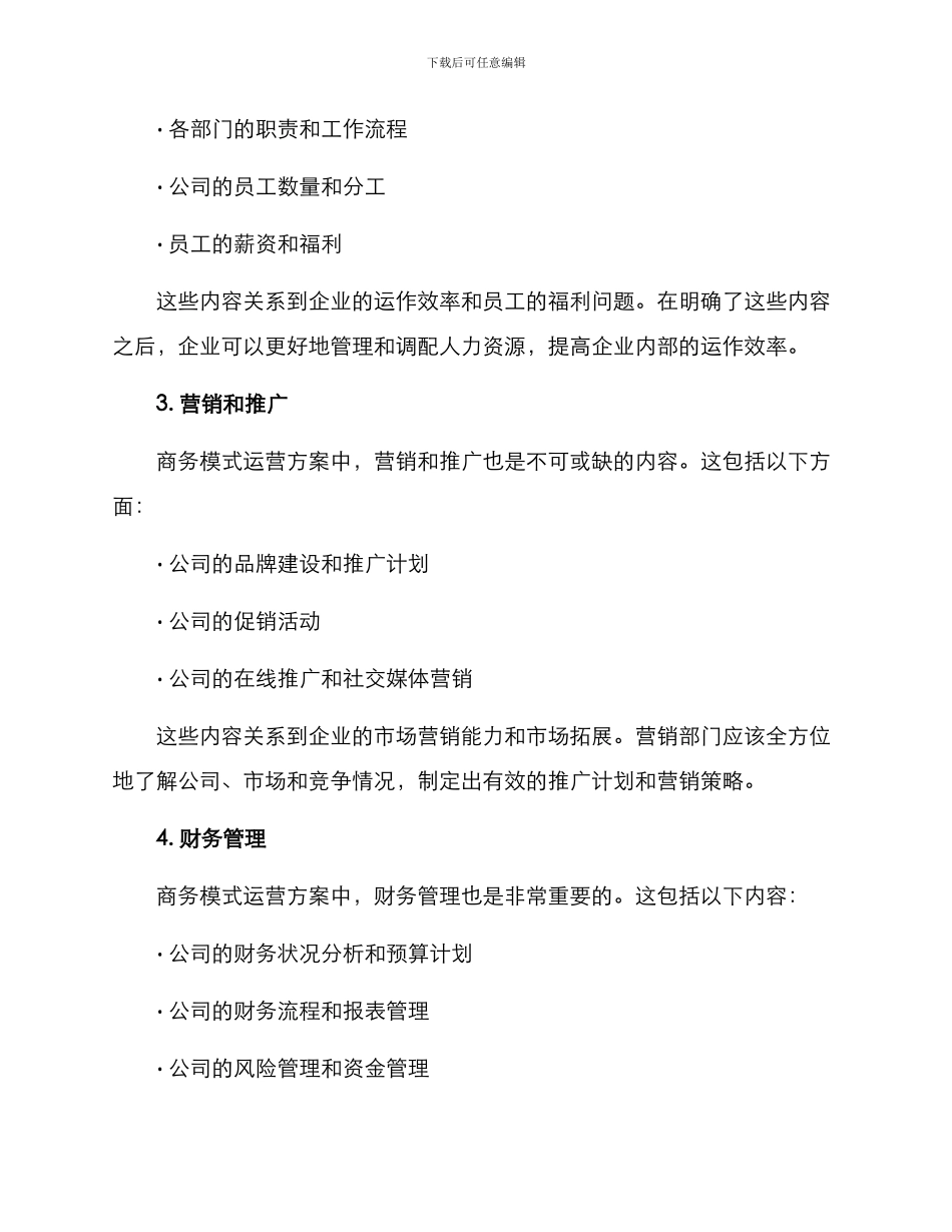 商务模式运营方案_第2页