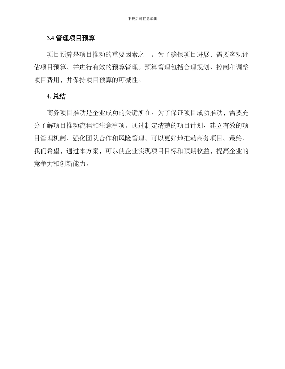 商务项目推进方案_第3页