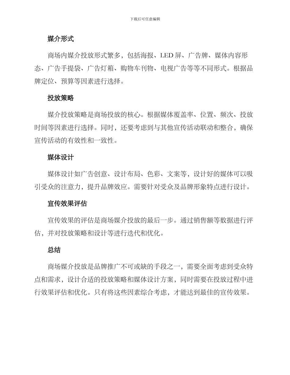 商场媒介投放方案_第2页