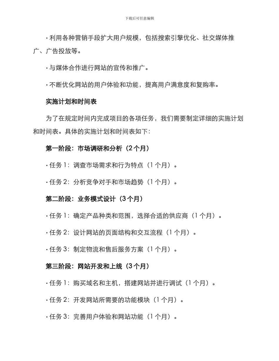 商机项目规划方案_第3页