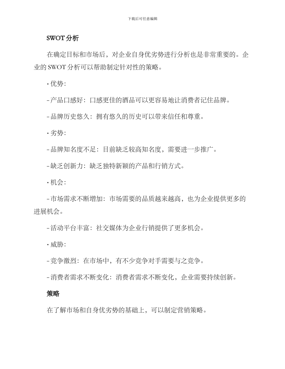 啤酒营销方案_第2页