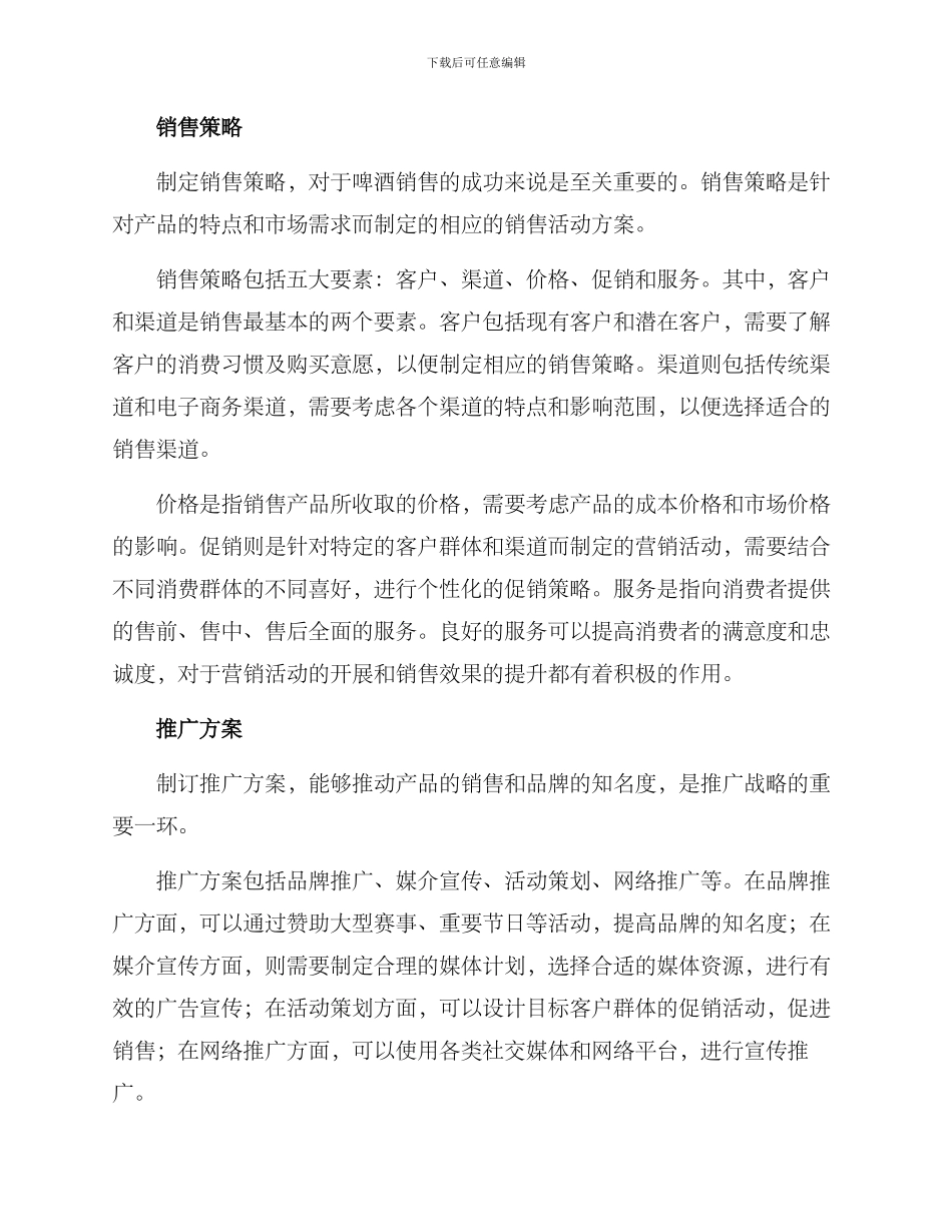 啤酒运营方案_第2页