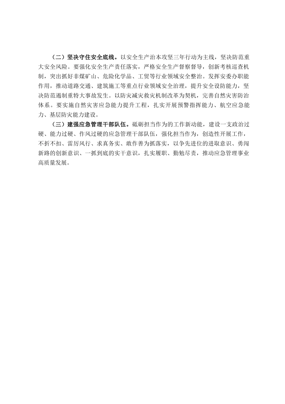 区应急管理局党组书记2024年抓基层党建工作述职报告_第3页