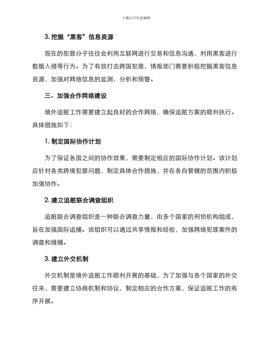 境外追赃工作方案_第3页
