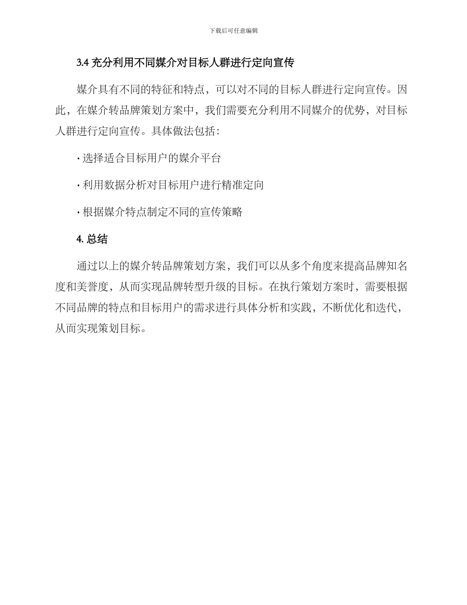 媒介转品牌策划方案_第3页