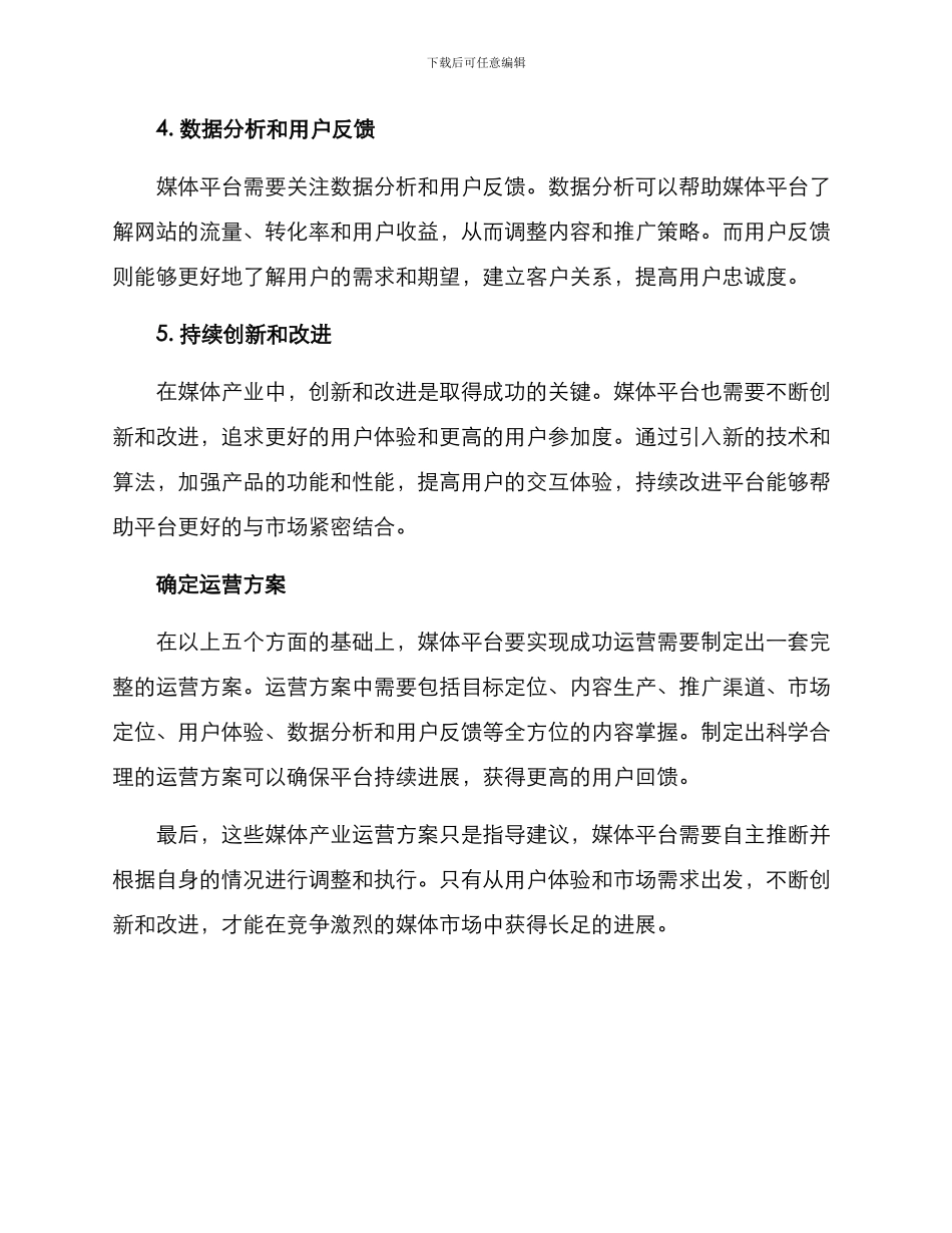 媒体产业运营方案_第2页