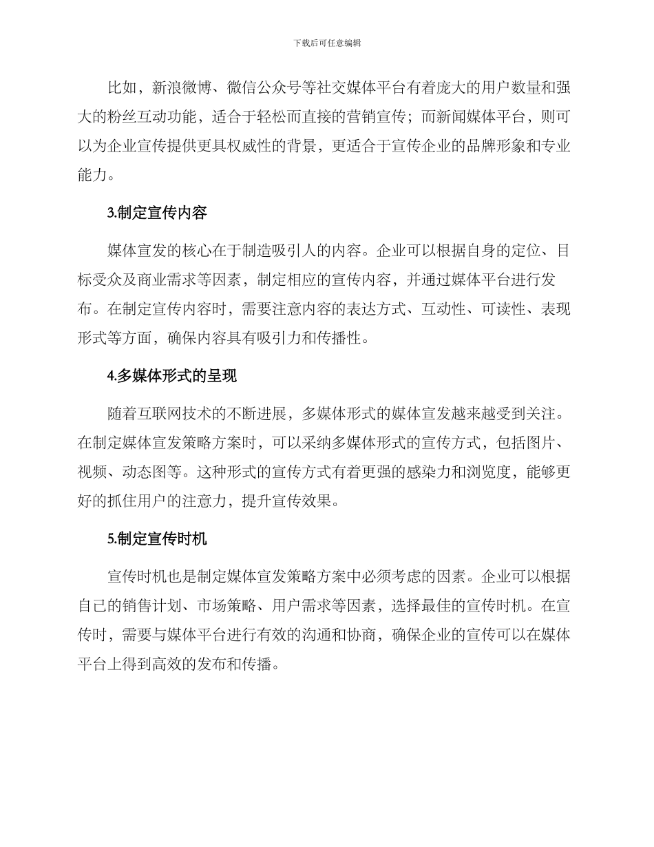 媒体宣发策划方案_第2页