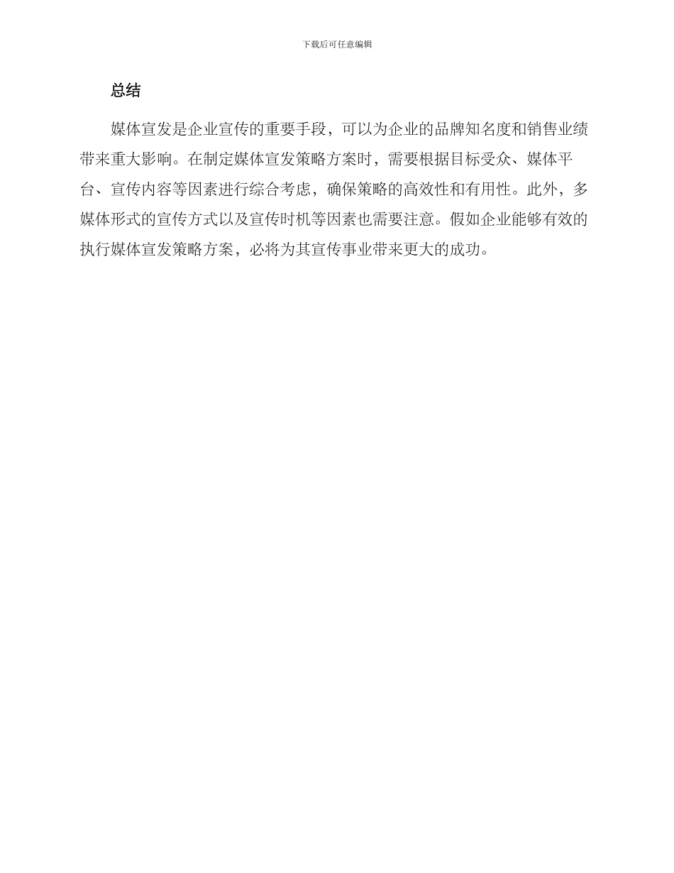 媒体宣发策划方案_第3页