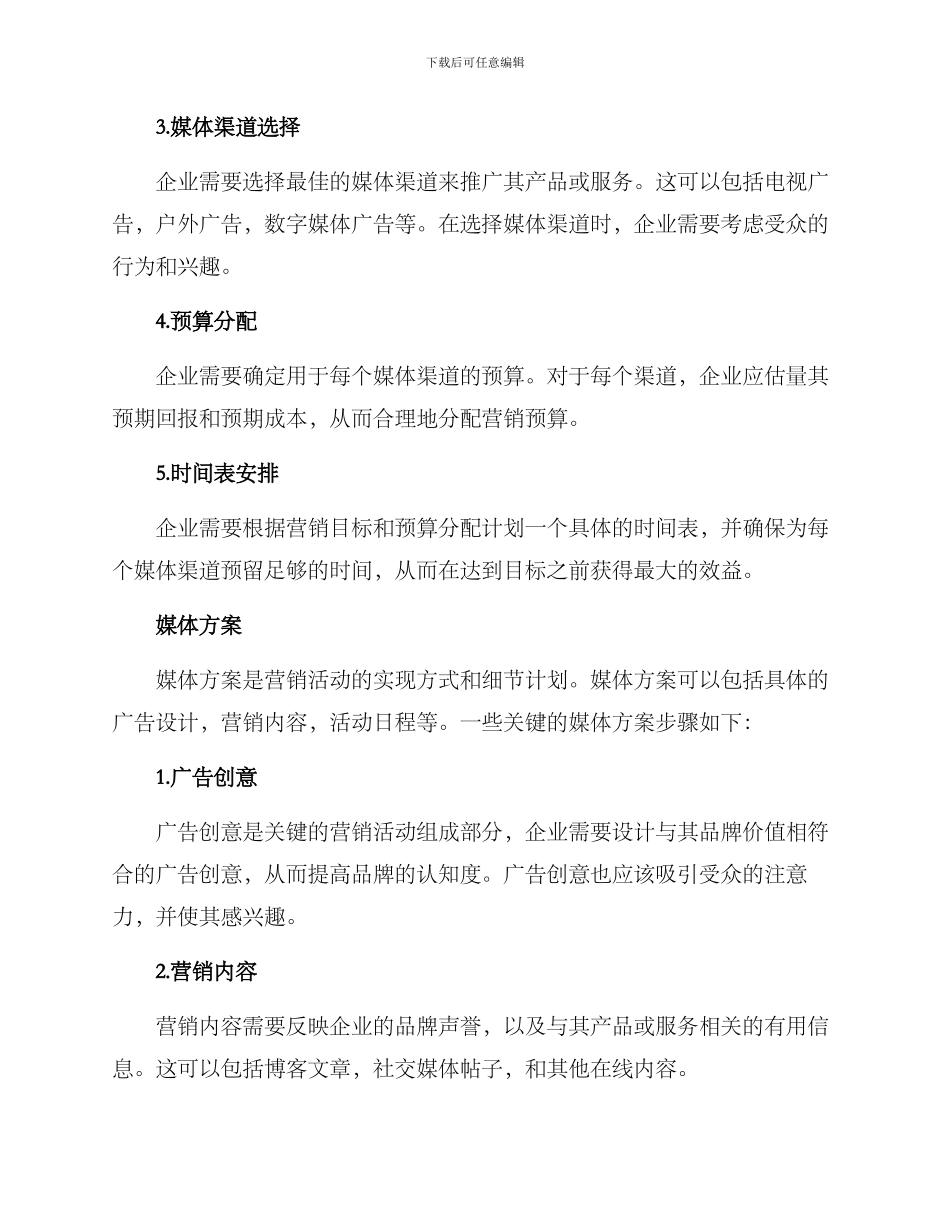 媒体计划及方案_第2页