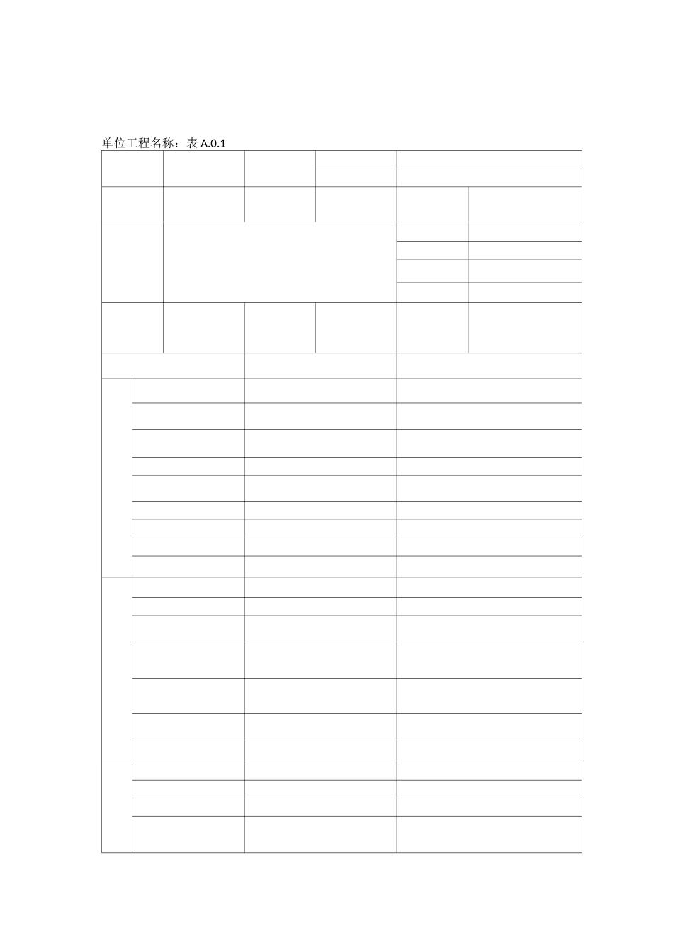 疏浚与吹填工程质量检验标准附表 (1)_第1页