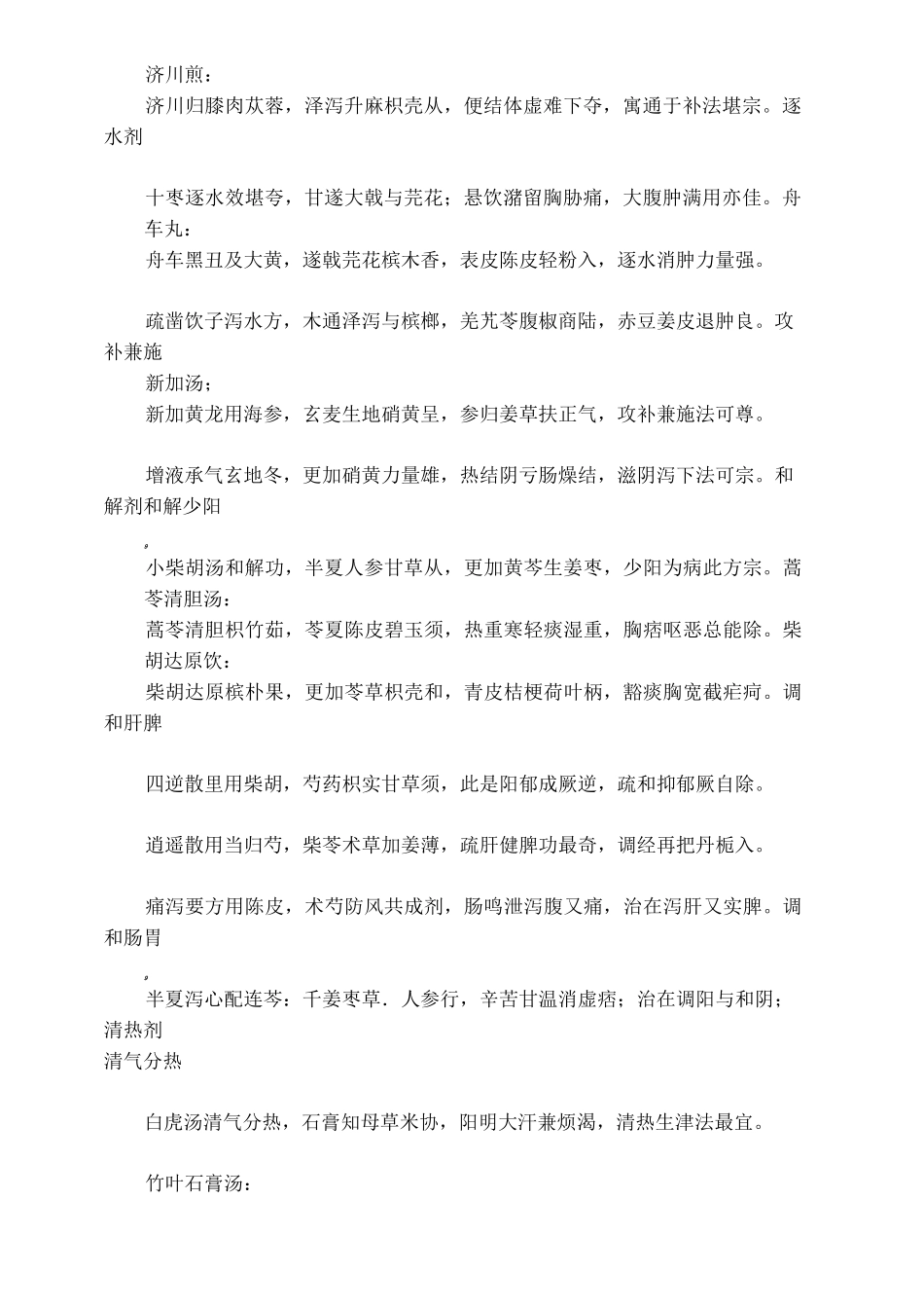 方剂歌诀完整版_第2页