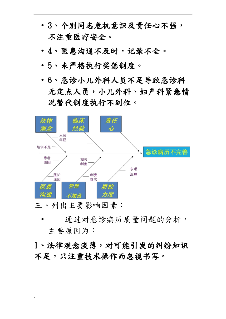 PDCA管理急诊科病历持续改进_第3页