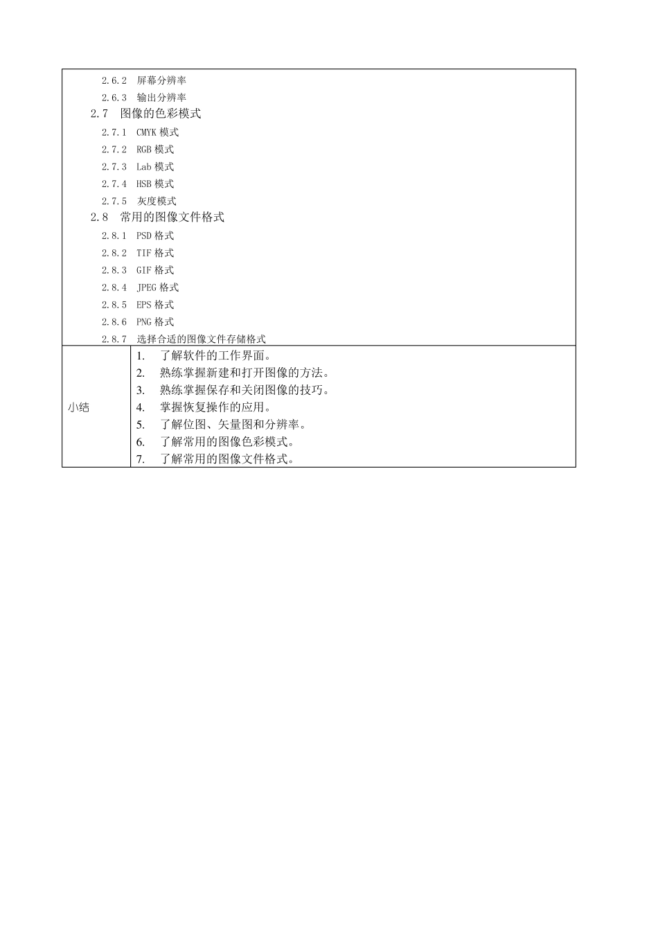 PhotoshopCC新媒体图形图像设计与制作全彩慕课版-教学教案_第3页