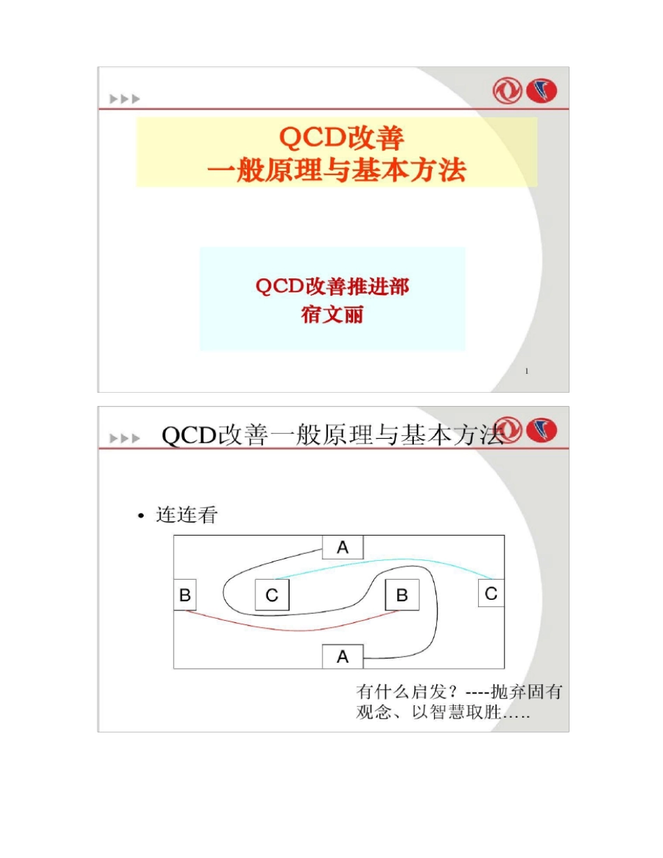 QCD改善一般原理和基本方法精_第1页