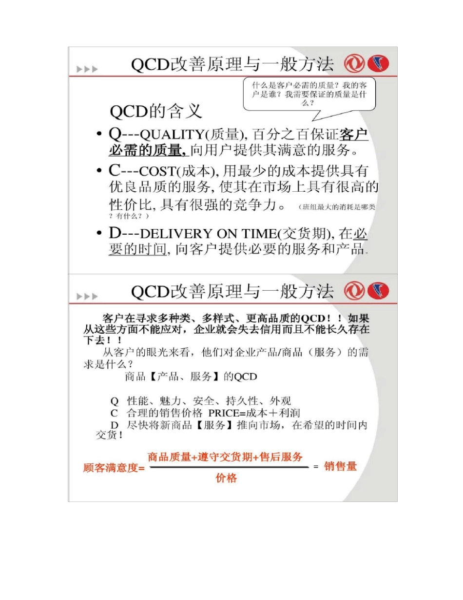 QCD改善一般原理和基本方法精_第2页
