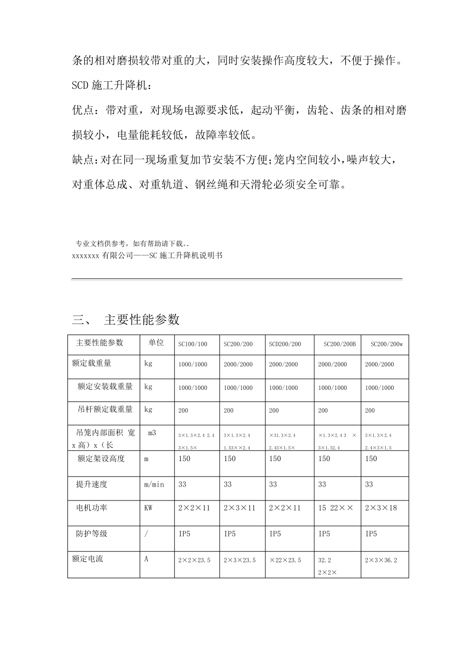 SC200200型施工升降机使用说明书_第3页