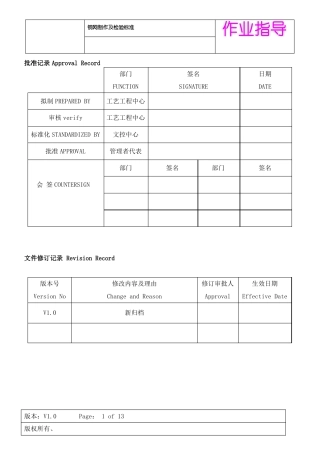 SMT钢网制作及检验标准1