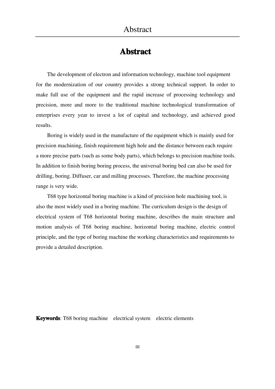 T68型卧式镗床电气系统设计_第3页