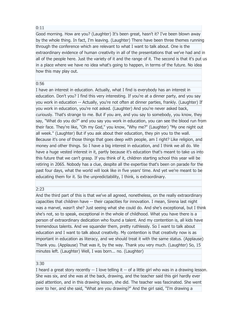 TED演讲中英1篇,扼杀创造力_第1页