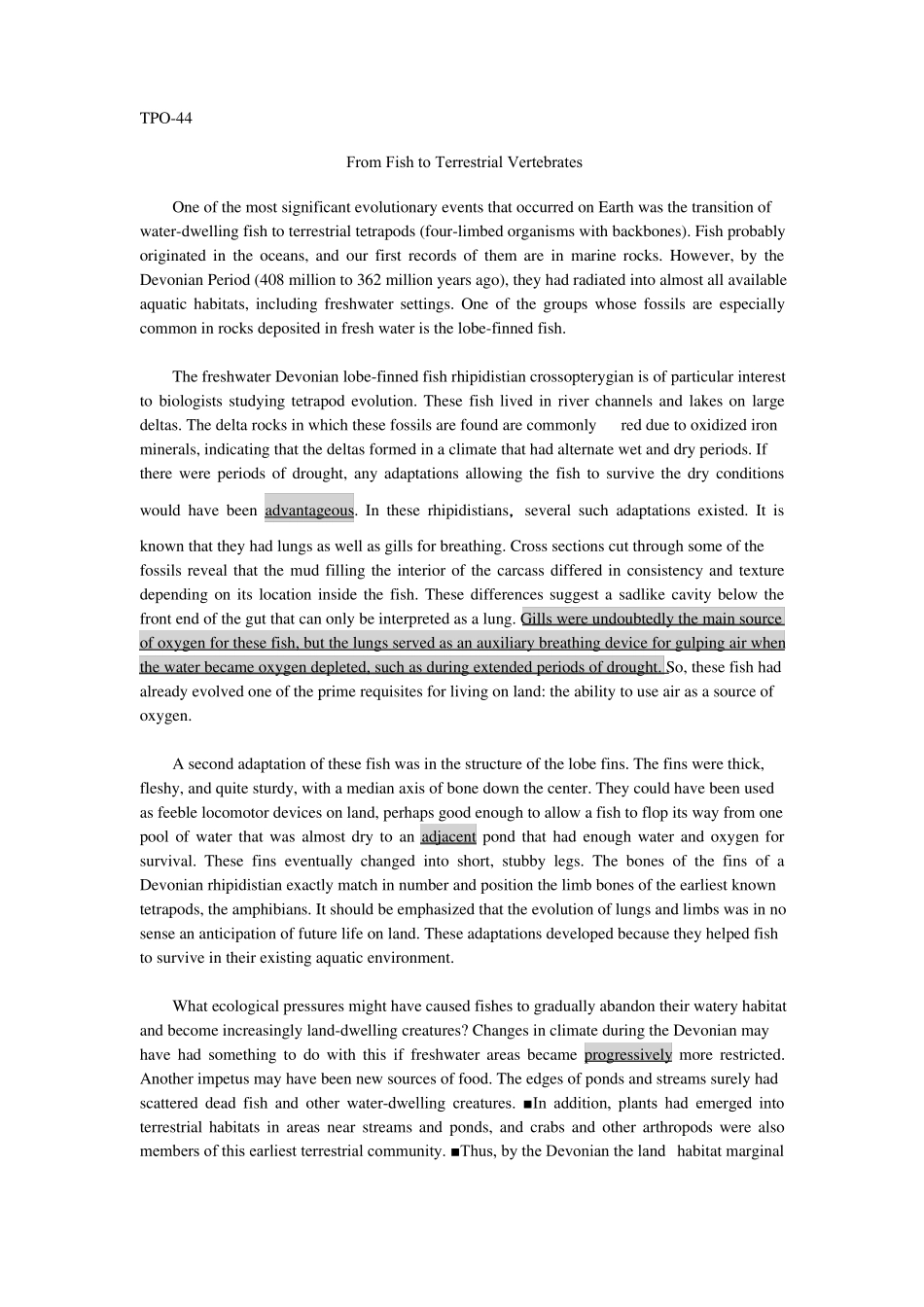 TPO阅读44文本答案翻译_第1页