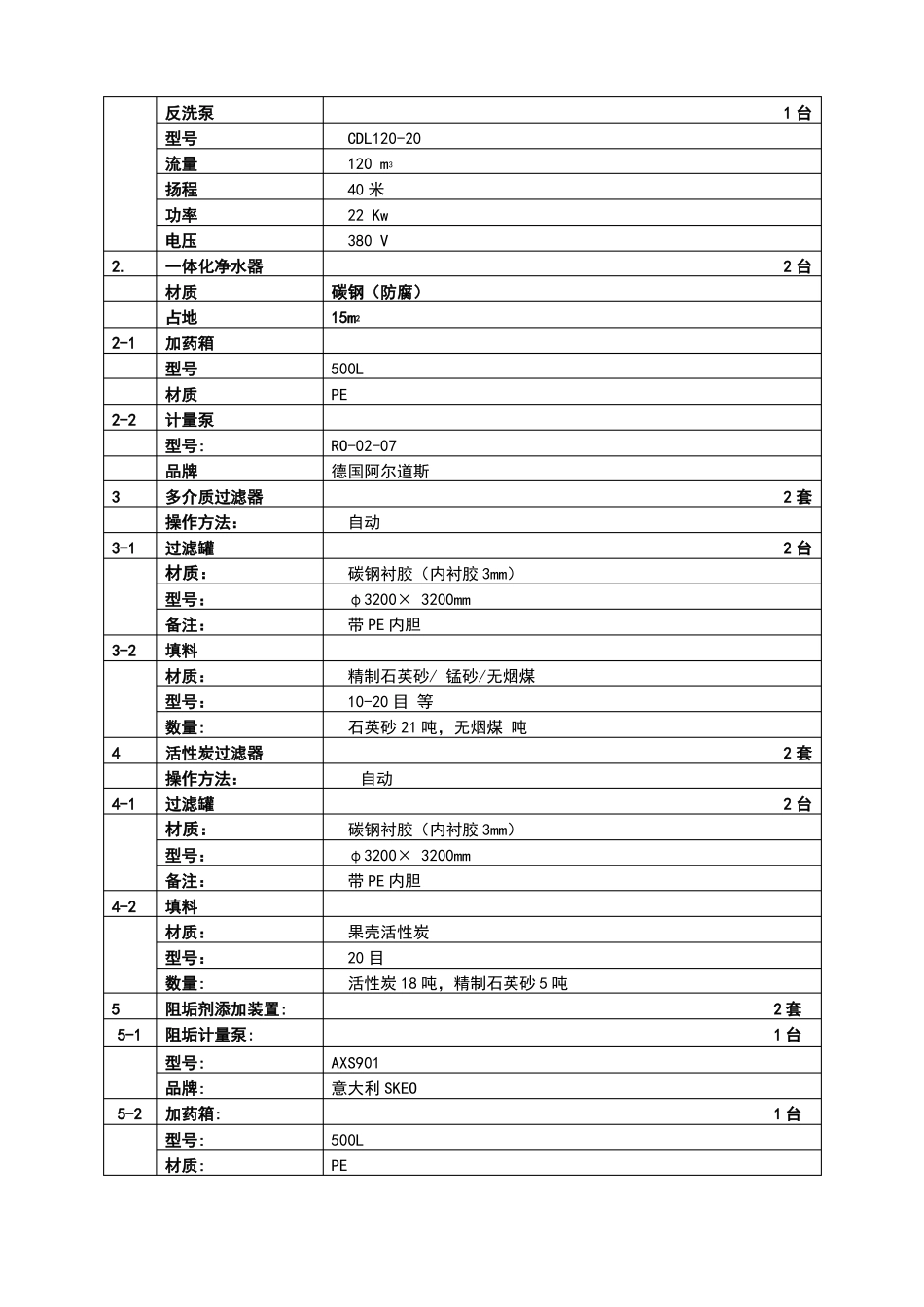 T超滤+反渗透设计方案_第3页