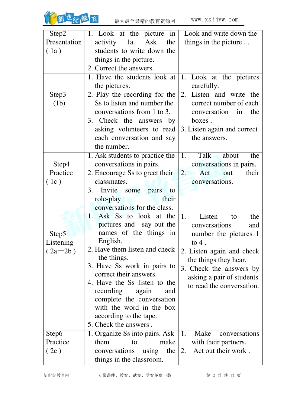 Unit3Isthisyourpencil全单元教学设计_第2页