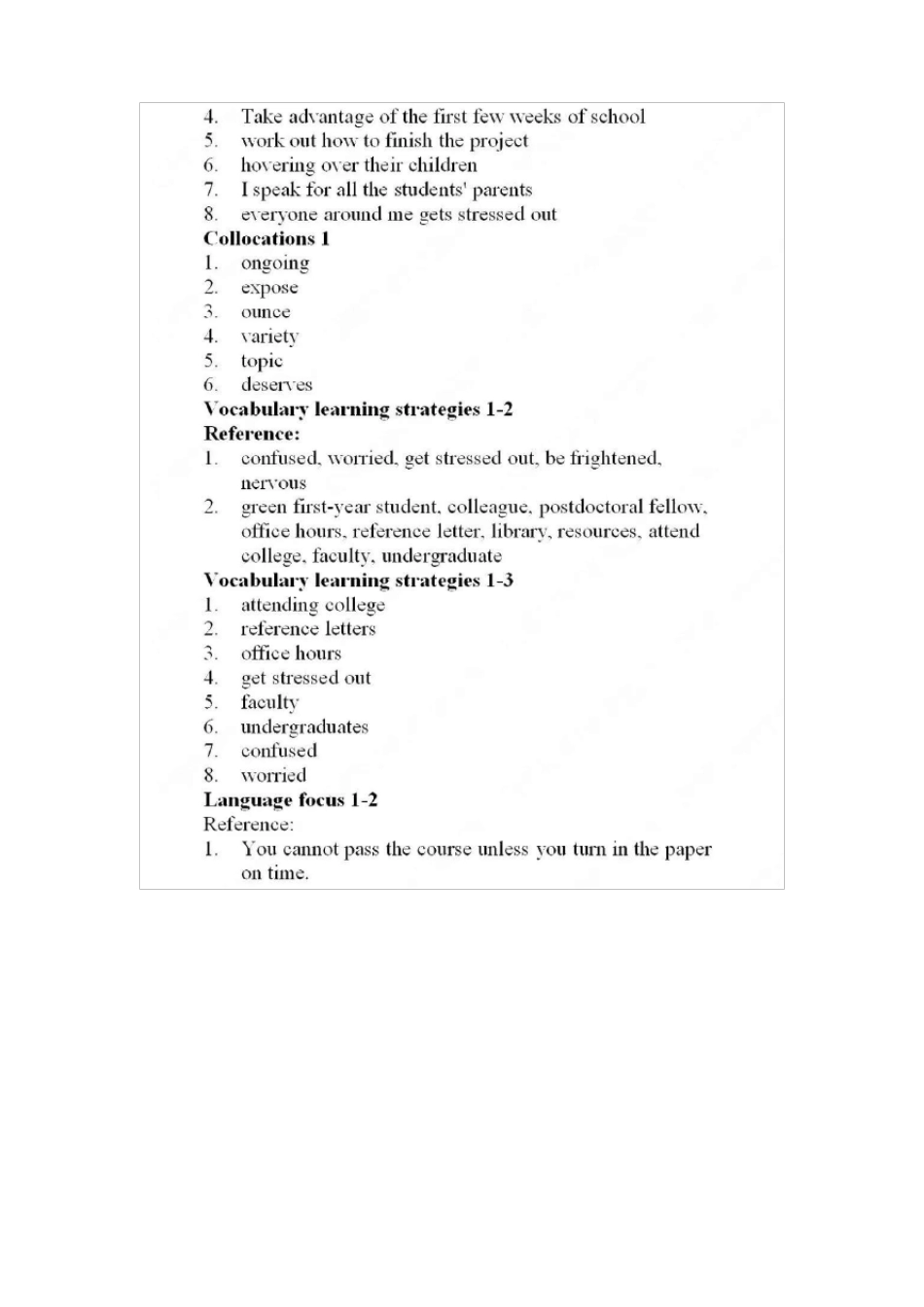 U校园新一代大学英语提高篇综合教程1unit1答案_第2页