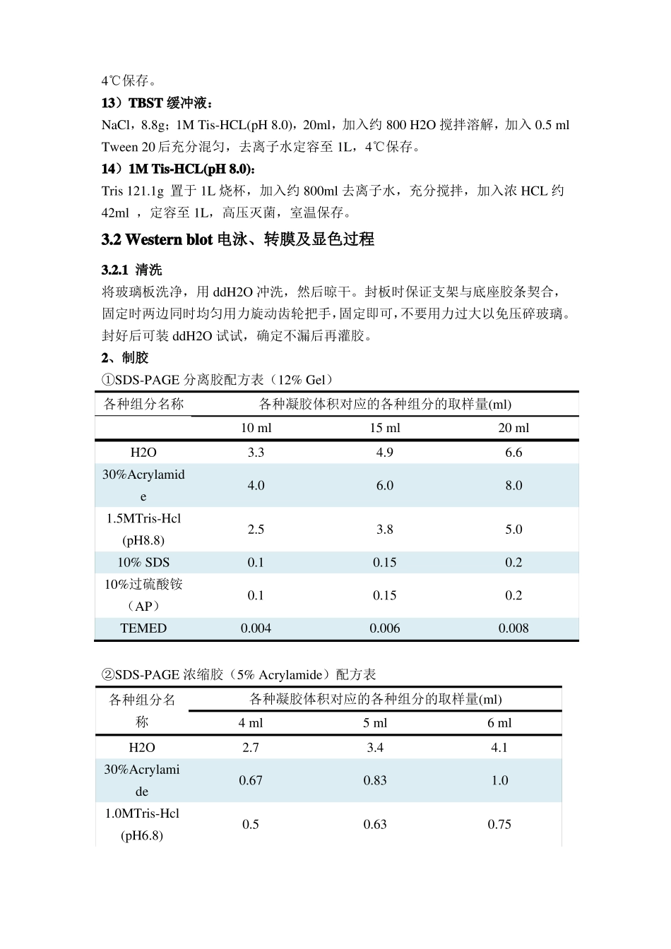WesternBlot蛋白免疫印迹法_第2页