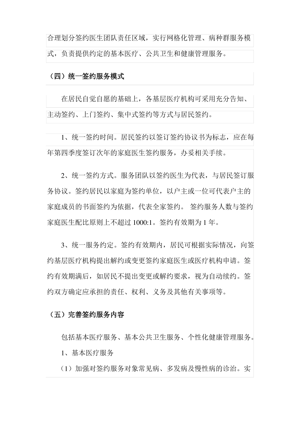 XXX家庭医生签约服务实施方案_第3页