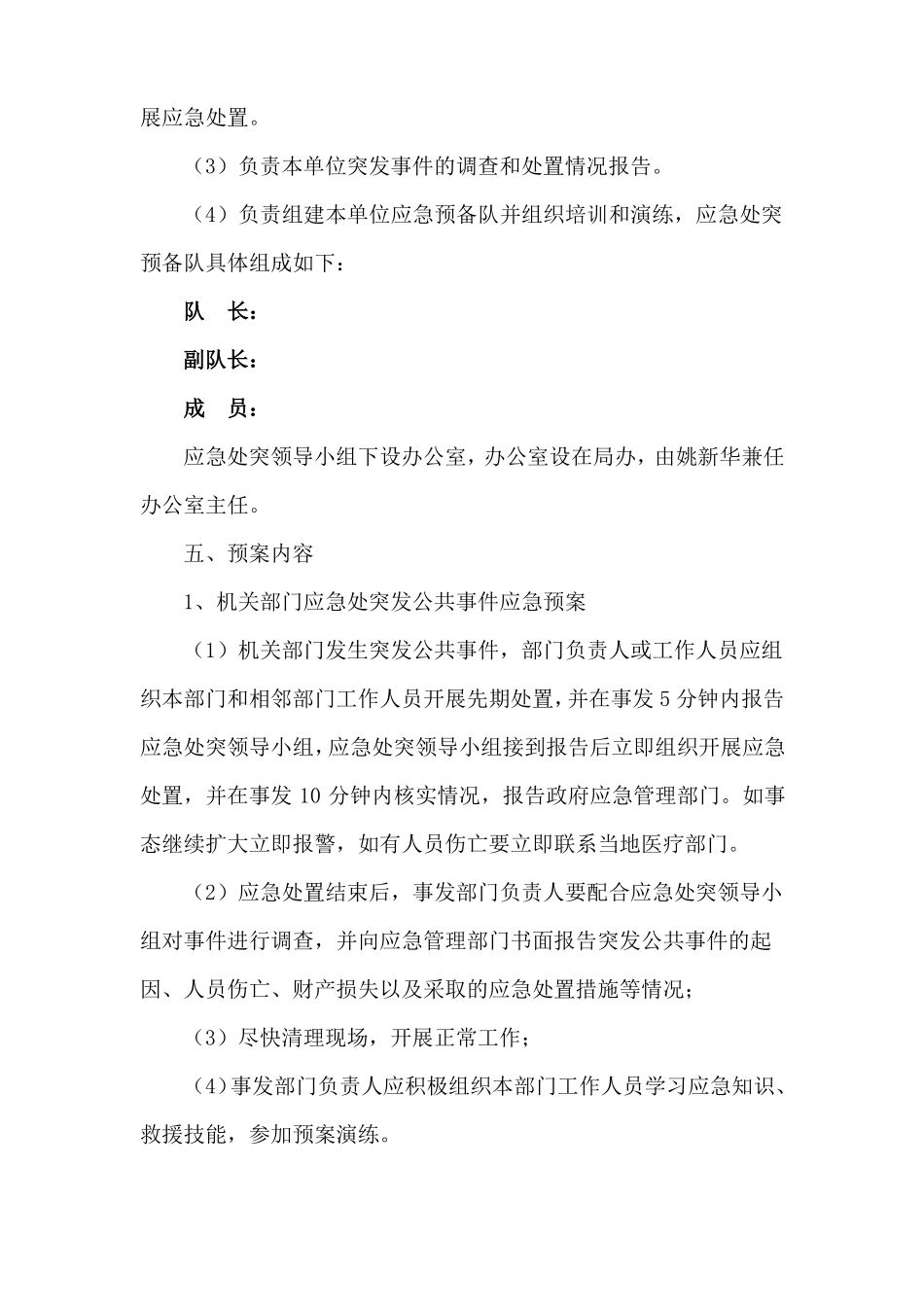 XX应急处突预案_第2页