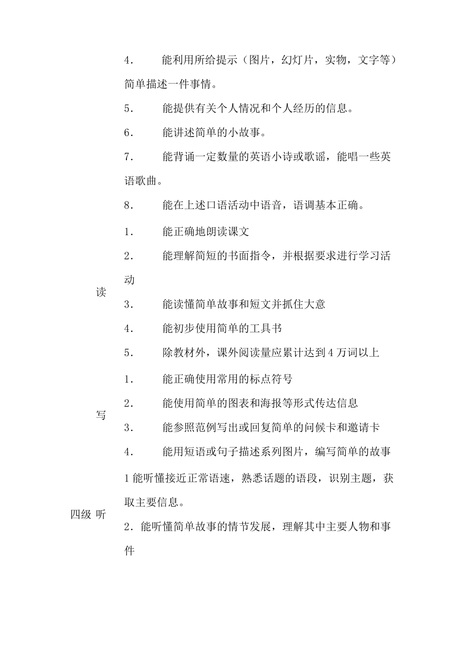 ☆初中英语新课程标准_第3页