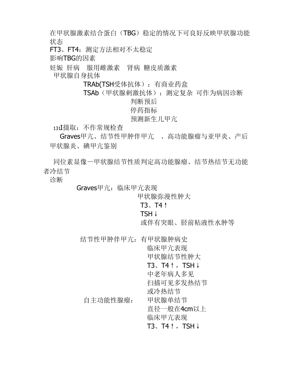 【2019年整理】中国甲状腺疾病诊治指引_第3页