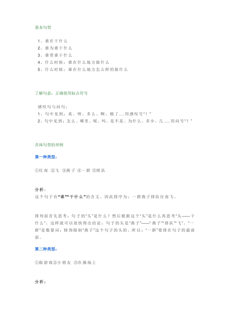 【小学语文】一年级连词成句小妙招带习题_第1页