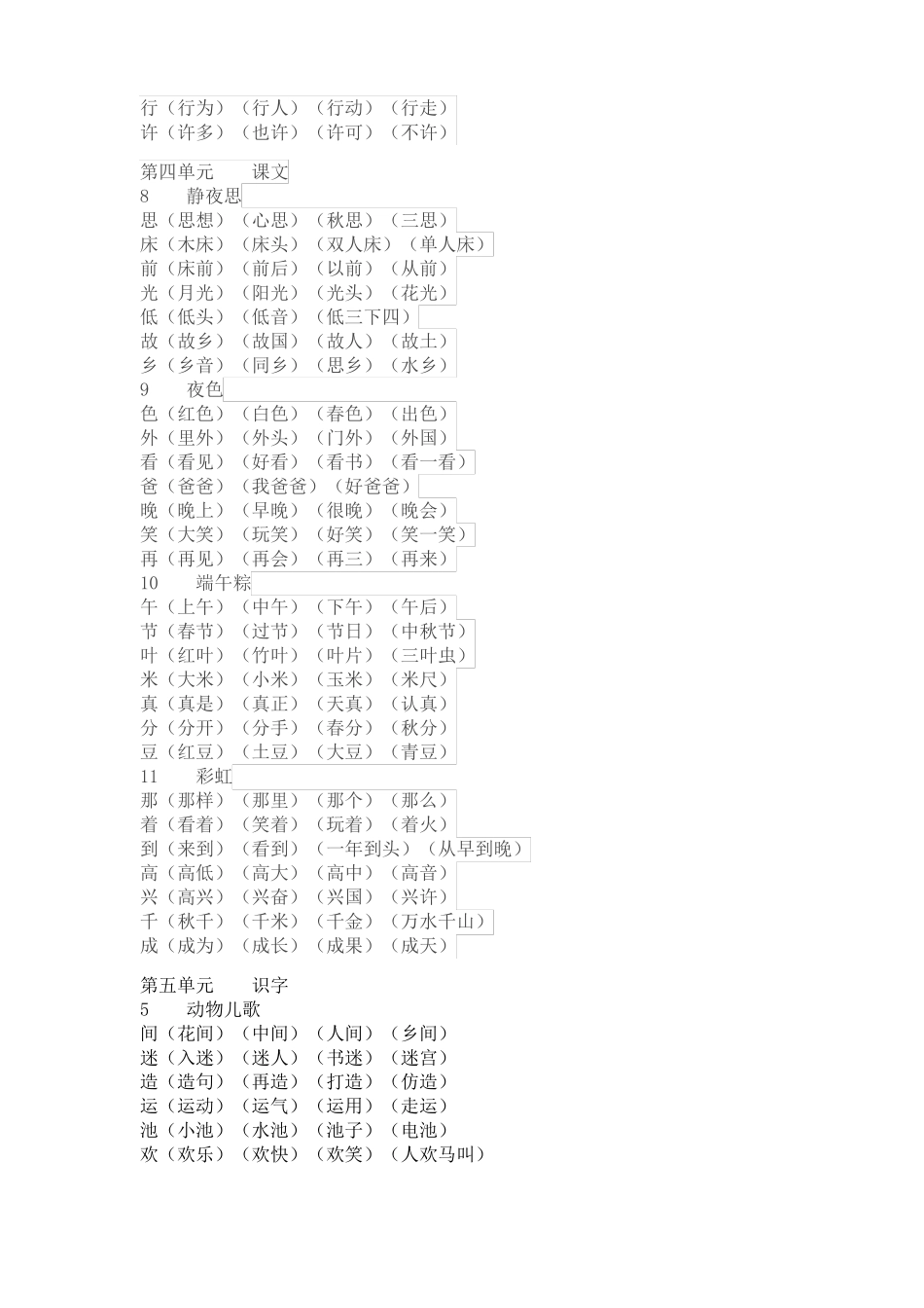 一下词语表全_第3页