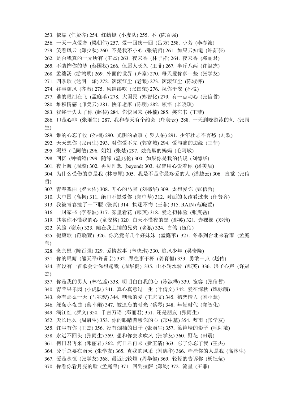 一人一首成名曲_第3页