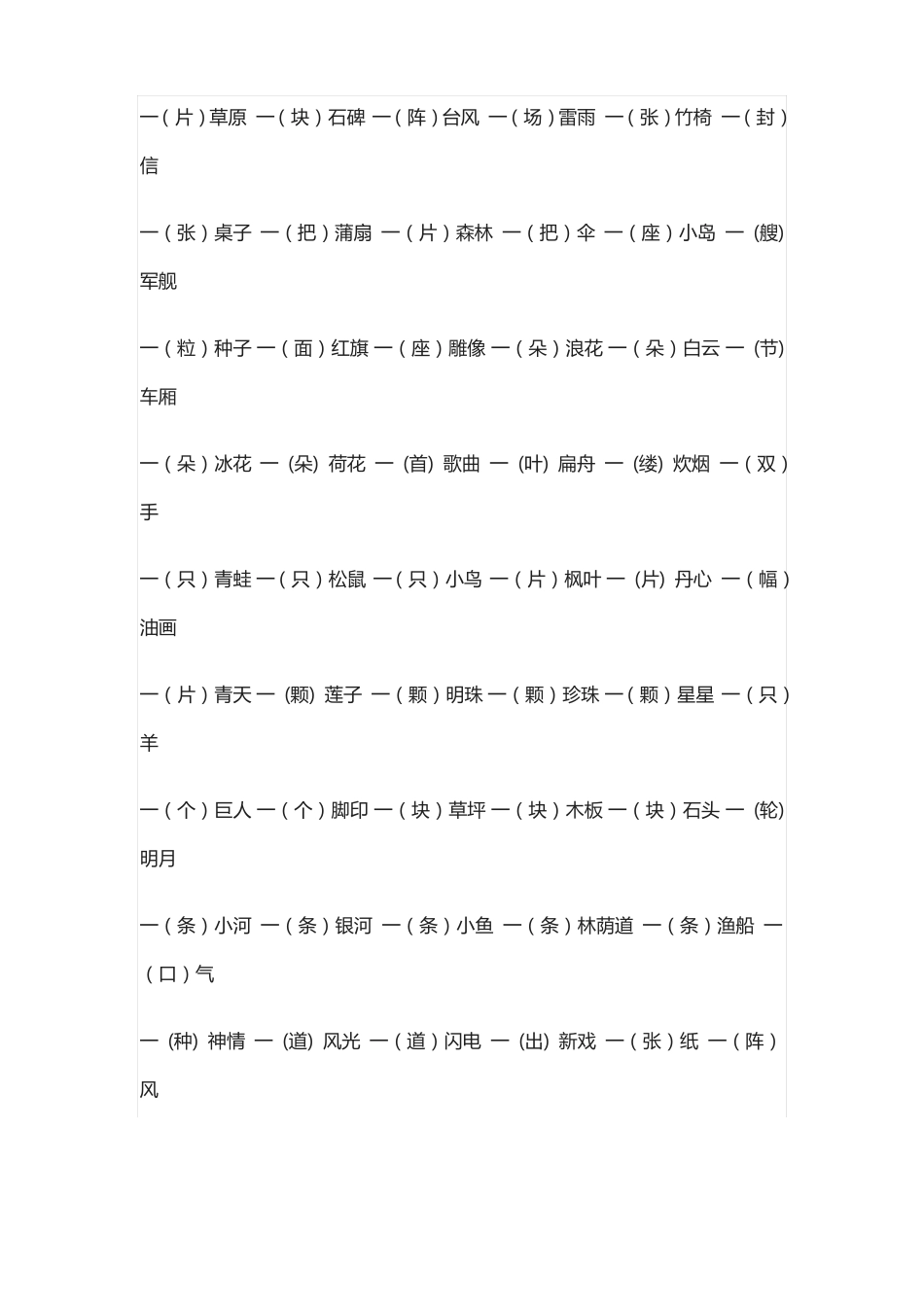 一年级下册近反义词_第3页