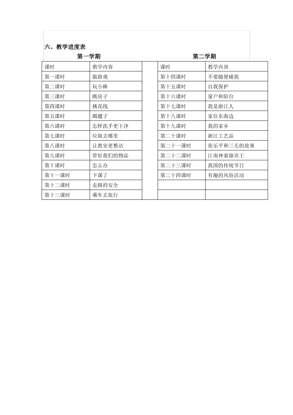 一年级人自然社会教案_第2页