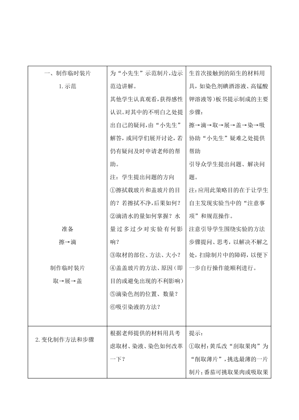 七年级生物观察植物细胞2_第3页